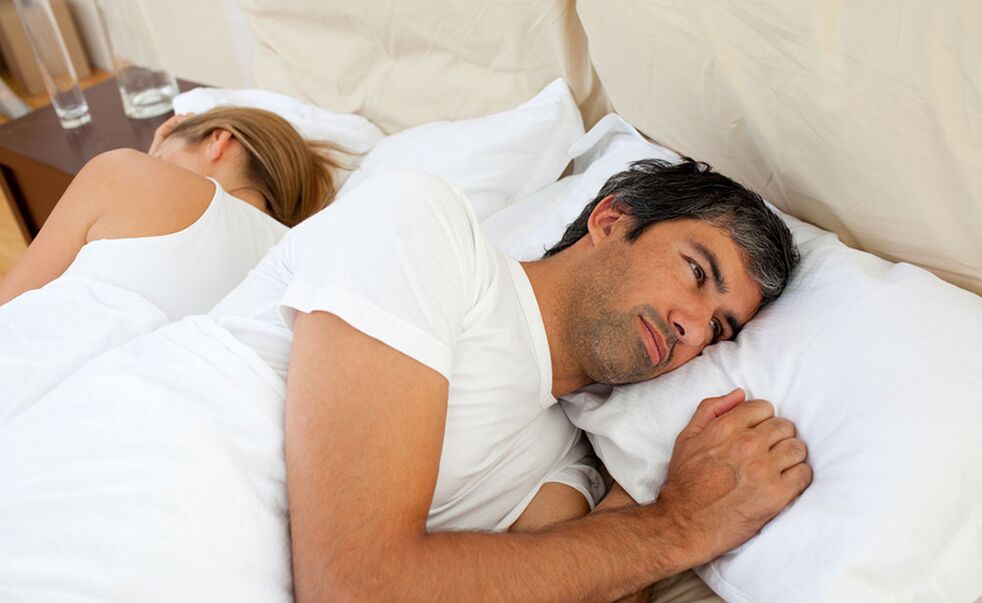 Bir erkeğin potens sorunları var